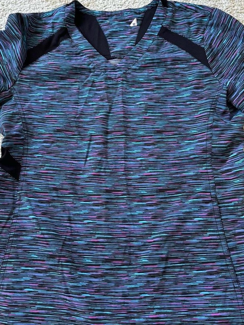 Striped Scrub Top in SIZE MEDIUM